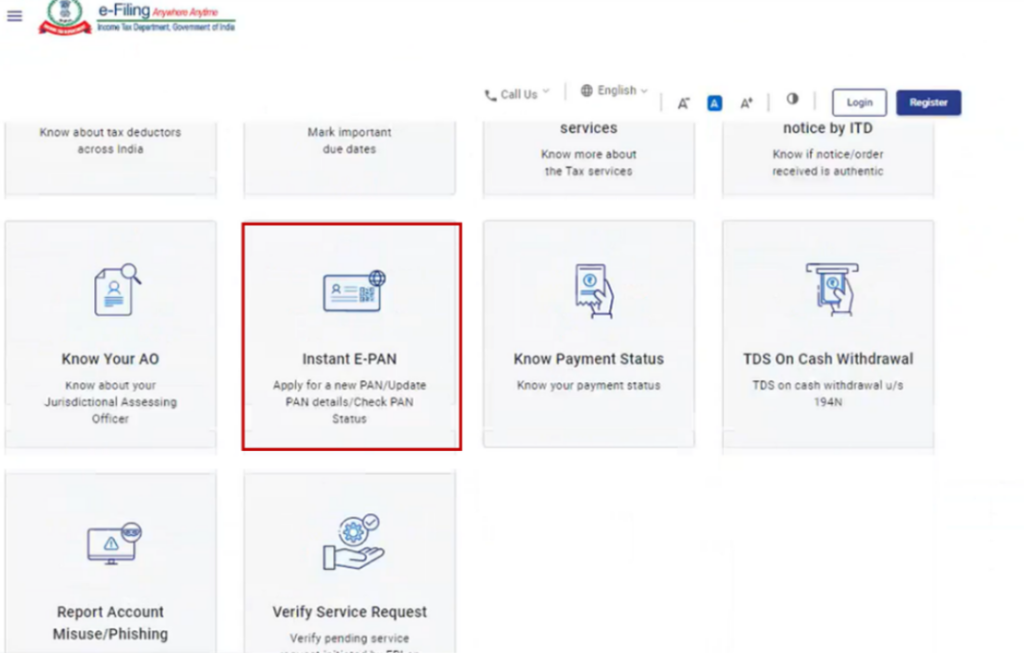 Instant Pan Card Apply Online 2025